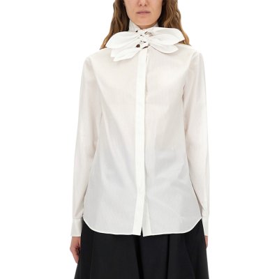 THE COTTON POPLIN JACQUARD SHIRT